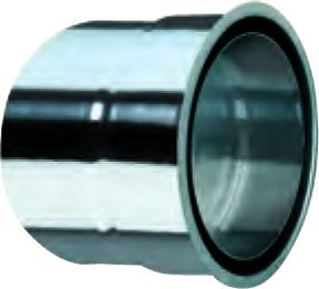 Wandfutter, doppelt, für einwandiges Rohr Ø 500 mm