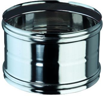 Verbindungselement, Muffe/Muffe, einwandiges Rohr Ø 350mm