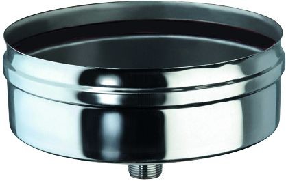 Kondensatablauf unten, 3/4", für einwandiges Rohr Ø 450mm