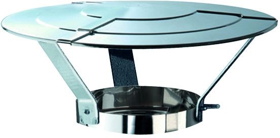 Regenhaube für einwandiges Rohr Ø 250mm