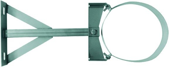 Wandabstandhalter verstellbar 250-360mm für ew. Rohr Ø 200mm