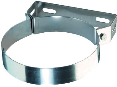 Wandhalter 40mm Höhe, für einwandiges Rohr Ø 500mm